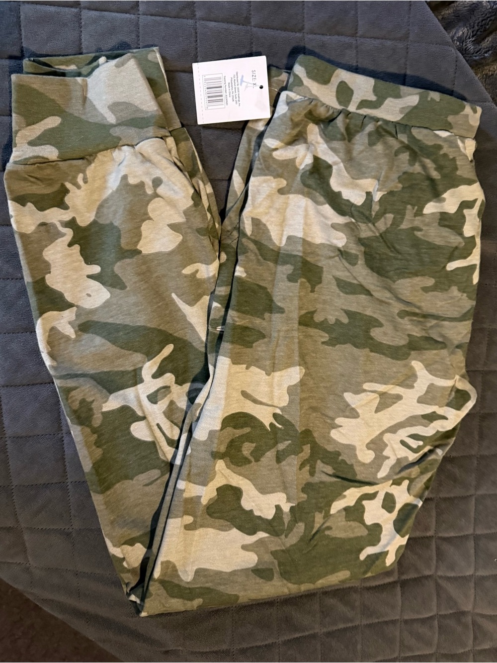 Style 5 Camo Drawstring Jogger Pants - Size XL 🆕 - Picture 5 of 6